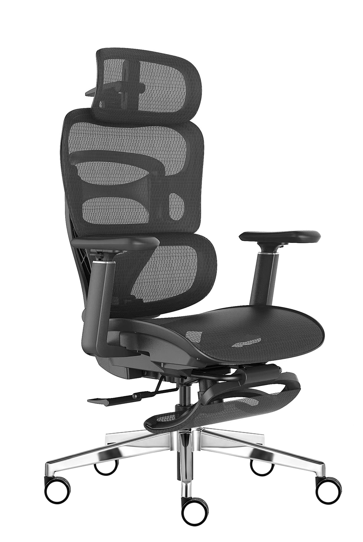 Cadeira Ergonômica A08 Premium  SENSETUP preta