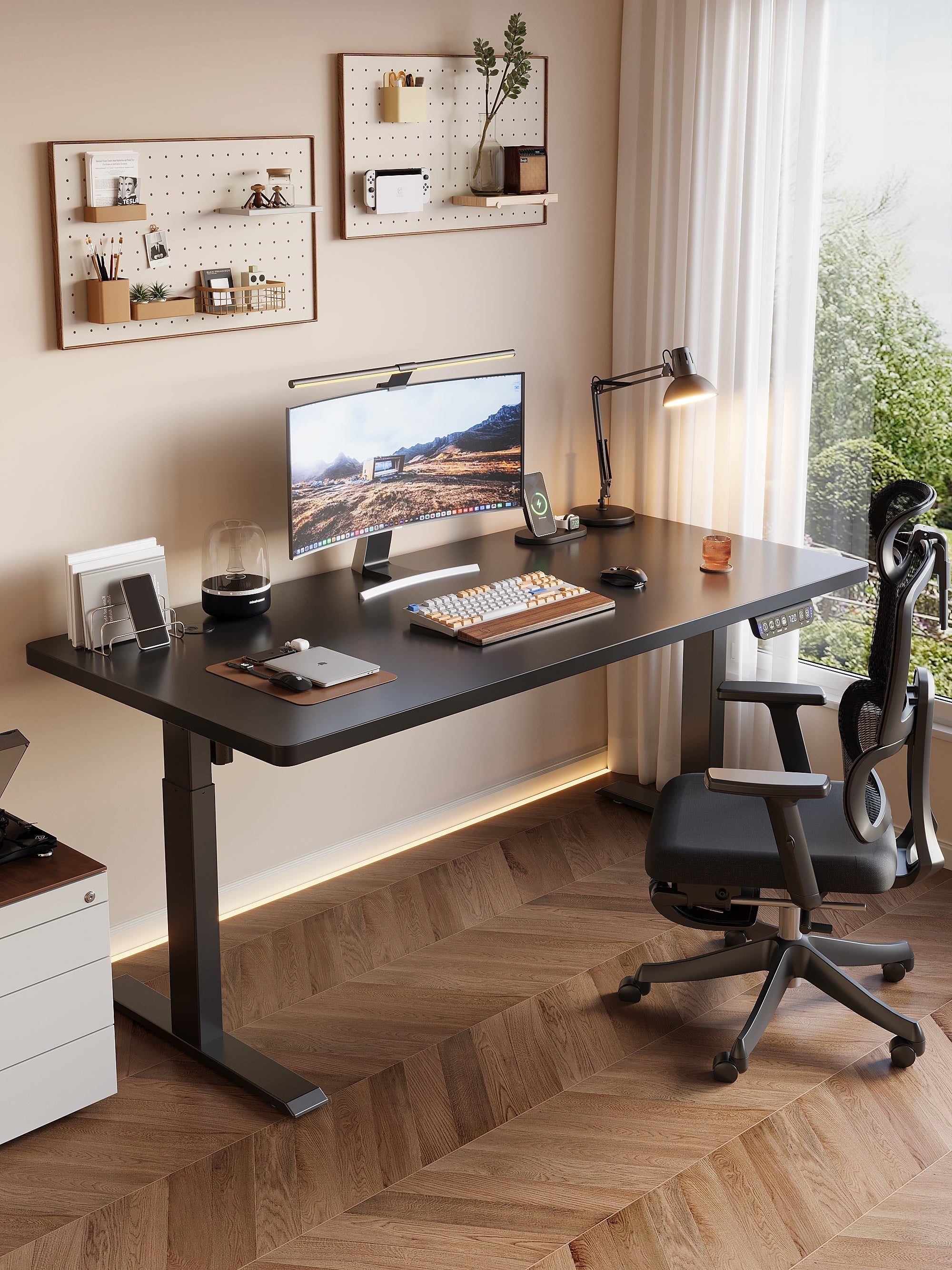 Mesa com Regulagem Elétrica de Altura Halec C (OpenBox) - SENSETUP