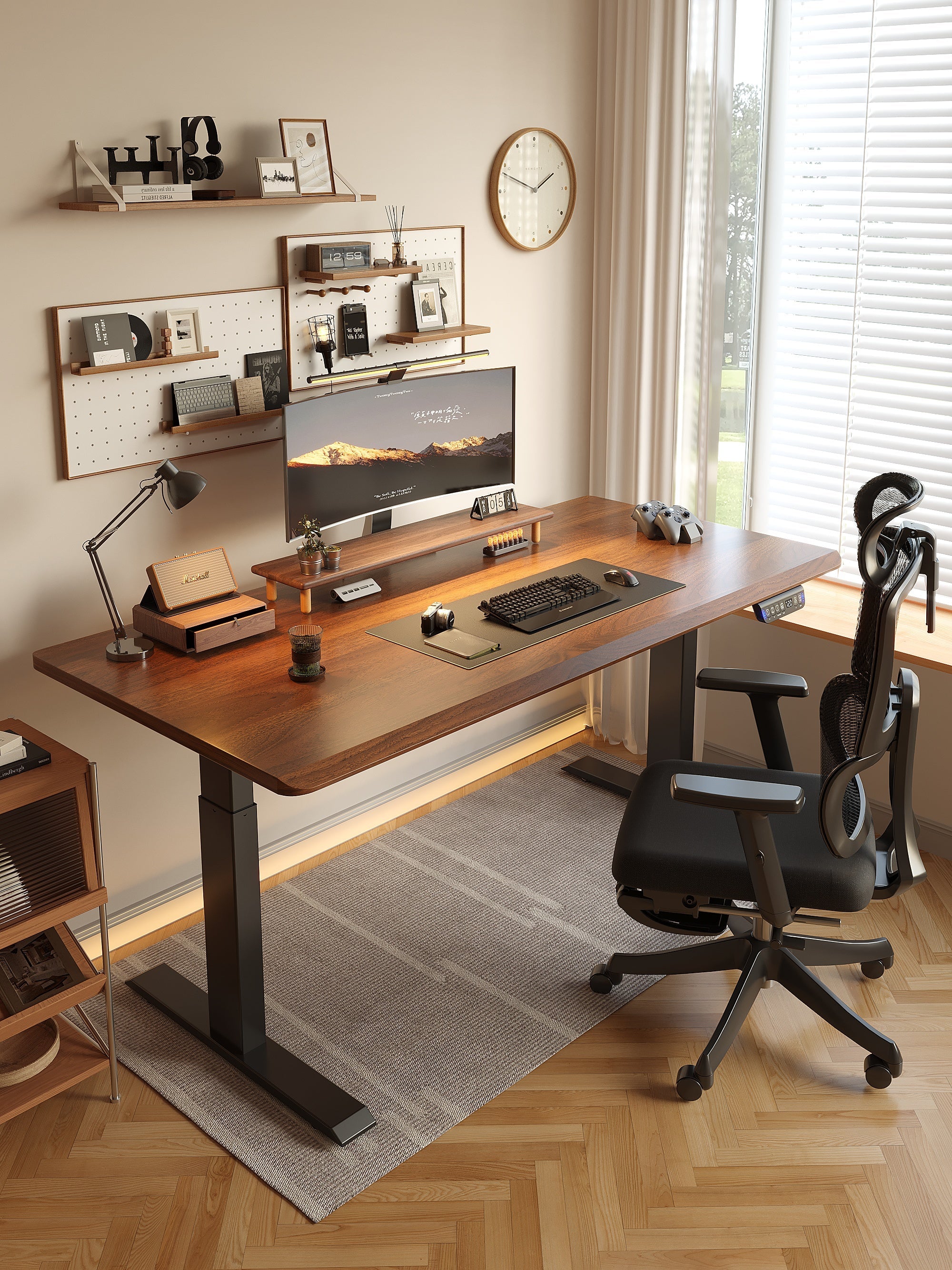 Mesa com Regulagem Elétrica de Altura Halec Duo W - SENSETUP