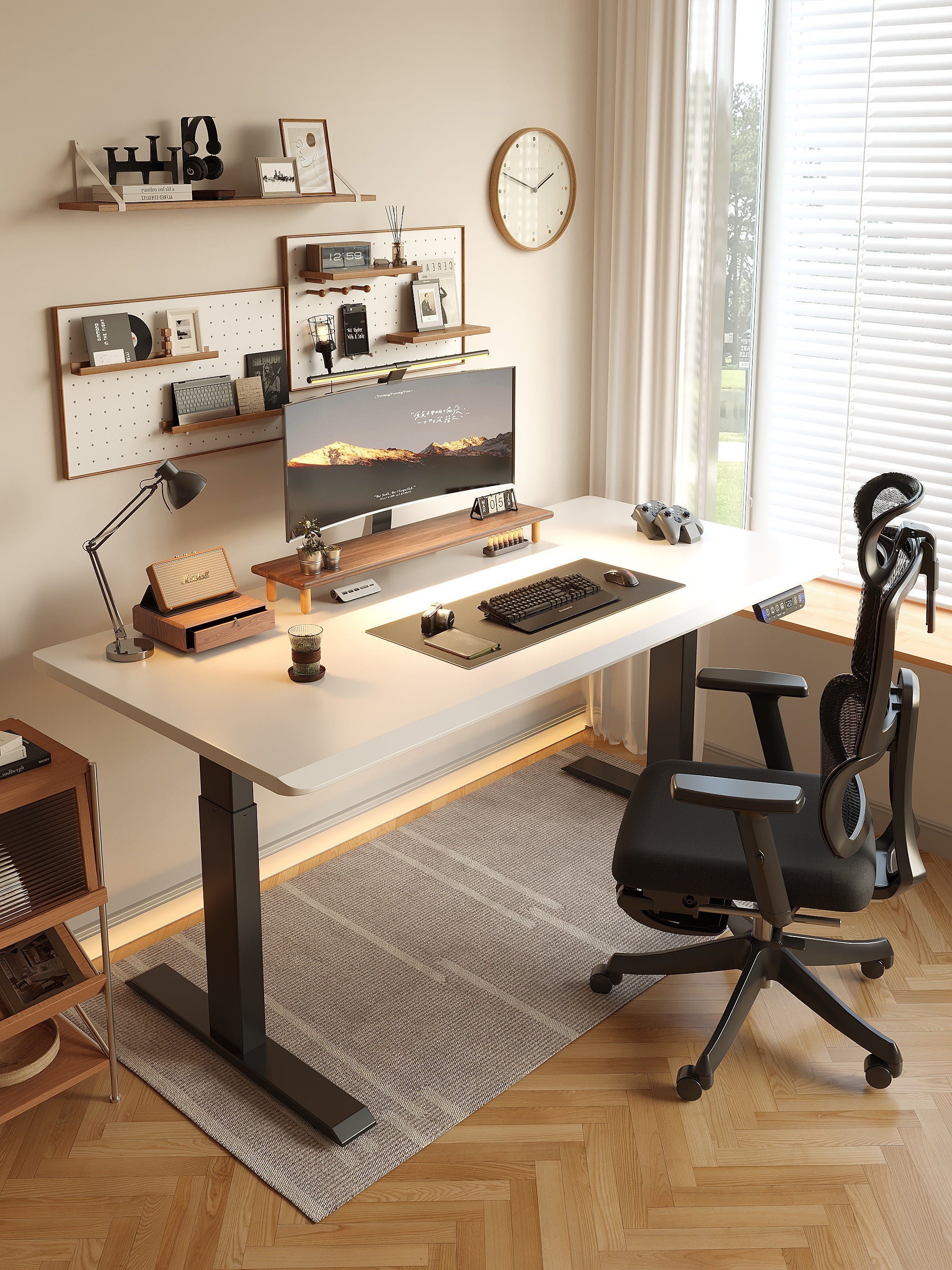 Mesa com Regulagem Elétrica de Altura Halec E - SENSETUP